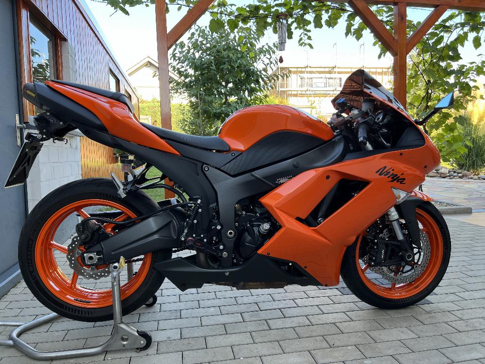 Motorrad verkaufen Kawasaki Ninja ZX6R  Ankauf